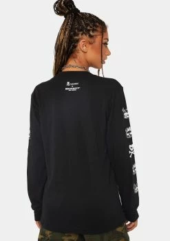 Tokidoki Rock On Badtz-Maru Long Sleeve Tee Tops