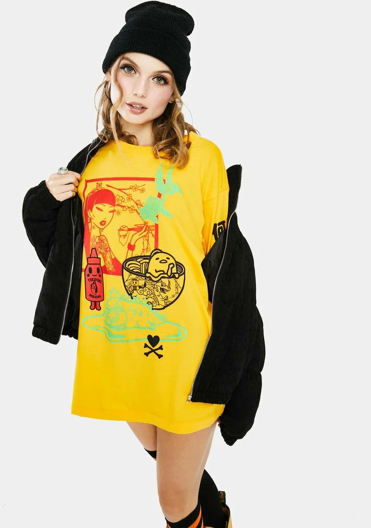 Tokidoki Tops I Don't Want To Do Anything Graphic Tee 4 Tokidoki Tops I Don't Want To Do Anything Graphic Tee