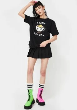 Tokidoki X Gudetama Sleep All Day Graphic Tee Tops 8 Tokidoki X Gudetama Sleep All Day Graphic Tee Tops