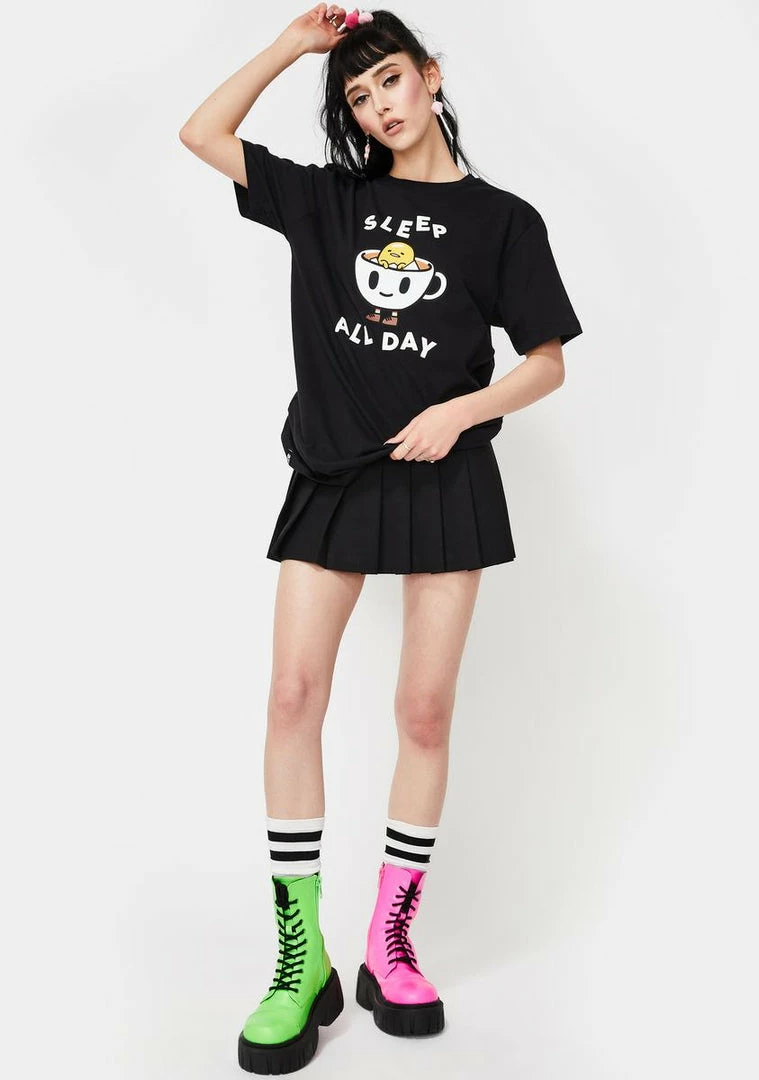 Tokidoki X Gudetama Sleep All Day Graphic Tee Tops 5 Tokidoki X Gudetama Sleep All Day Graphic Tee Tops