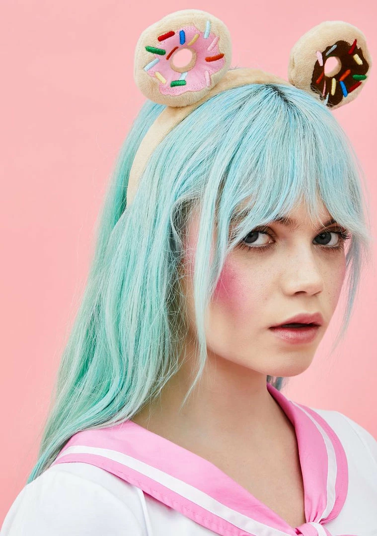 Tokidoki Hair Accessories Donutella Plush Headband 3 Tokidoki Hair Accessories Donutella Plush Headband