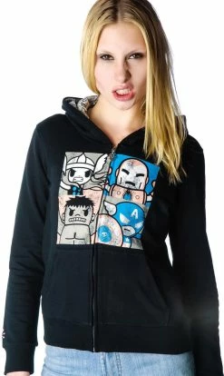 Tokidoki Pop Heroes Hoodie 8 Tokidoki Pop Heroes Hoodie