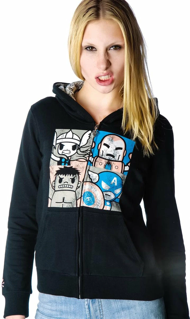 Tokidoki Pop Heroes Hoodie 5 Tokidoki Pop Heroes Hoodie