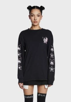 Tokidoki Tops Toki Kuromi Long Sleeve Tee