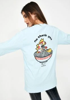 Tokidoki Gude No Thank You Long Sleeve Tee Tops