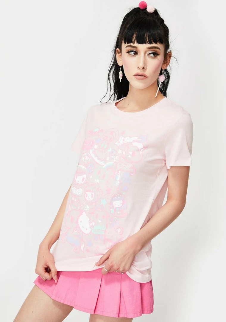 Tokidoki X Hello Kitty Hello Dreamy Graphic Tee 4 Tokidoki X Hello Kitty Hello Dreamy Graphic Tee