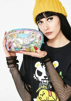 Tokidoki Pool Party Clear Cosmetic Case