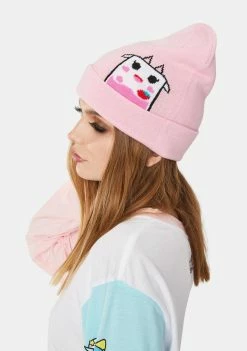 Tokidoki Strawberry Milk Beanie Hats