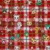 Tokidoki Decor Holiday Plaid Wrapping Paper 1 Tokidoki Decor Holiday Plaid Wrapping Paper