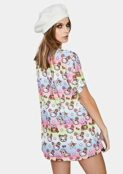 Tokidoki Tops X Hello Kitty Hello Kitty Goes Donuts Graphic Tee 9 Tokidoki Tops X Hello Kitty Hello Kitty Goes Donuts Graphic Tee