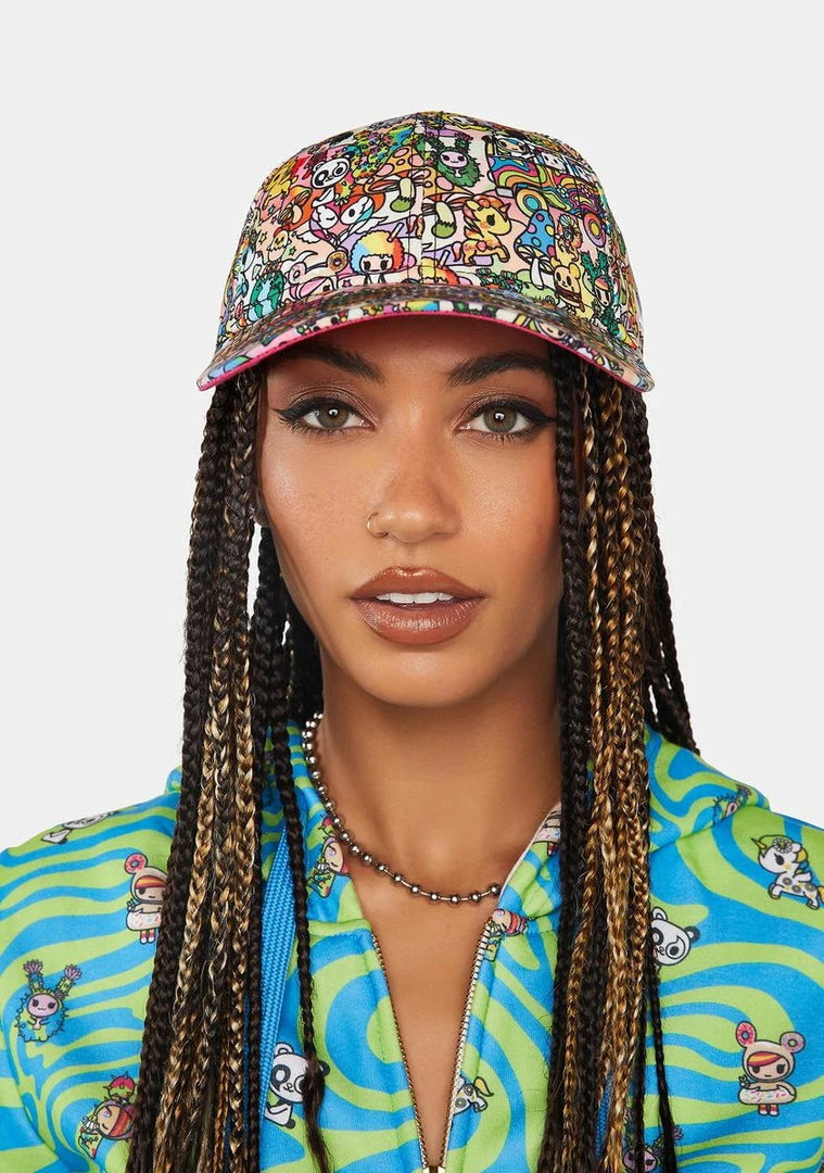 Tokidoki Groovy Day Out Hat Snapbacks 3 Tokidoki Groovy Day Out Hat Snapbacks