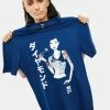 Tokidoki Japanese Diamond Girl Short Sleeve Graphic Tee 2 Tokidoki Japanese Diamond Girl Short Sleeve Graphic Tee