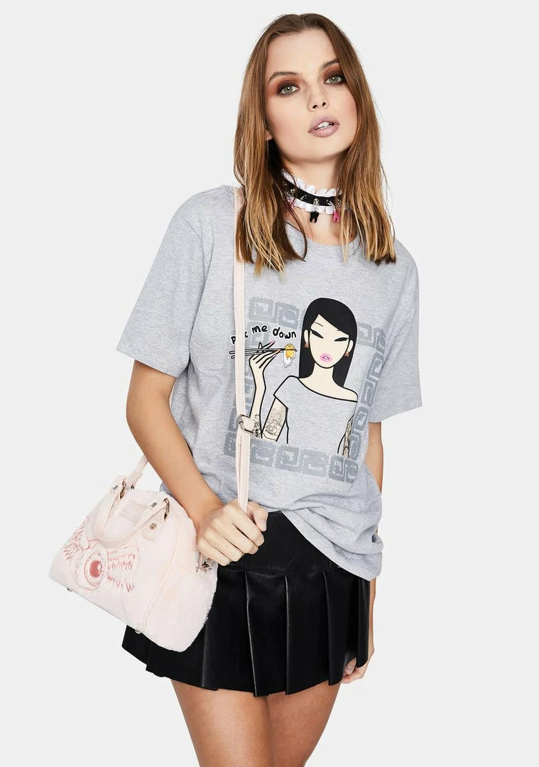 Tokidoki Tops Gudetama's Sushi Night Graphic Tee 4 Tokidoki Tops Gudetama's Sushi Night Graphic Tee