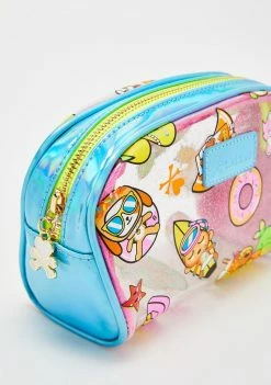 Tokidoki Pool Party Clear Cosmetic Case