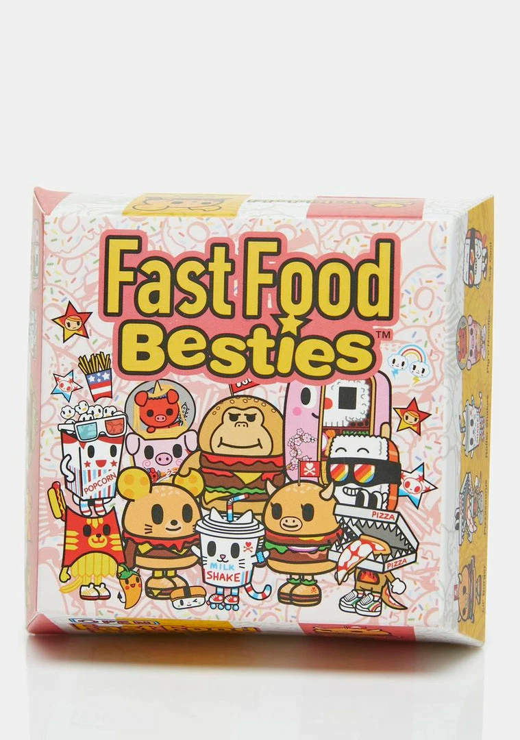Tokidoki Fast Food Besties Blind Box Fun & Games 3 Tokidoki Fast Food Besties Blind Box Fun & Games