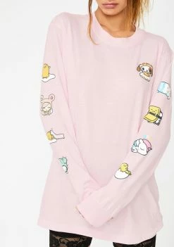 Tokidoki Gudetama Donut Nap Graphic Tee Tops