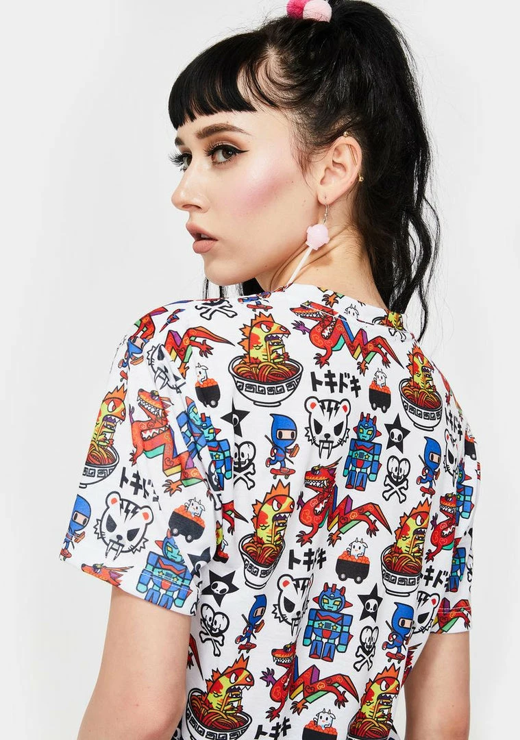 Tokidoki Tops Major TKDK Graphic Tee 6 Tokidoki Tops Major TKDK Graphic Tee