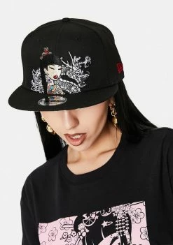 Tokidoki White Dragon Snapback Baseball Hat