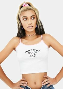 Tokidoki Sweet Stuff Graphic Crop Tank Tops