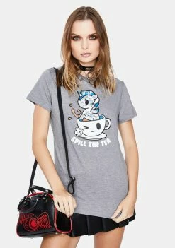 Tokidoki Spill The Tea Short Sleeve Graphic Tee