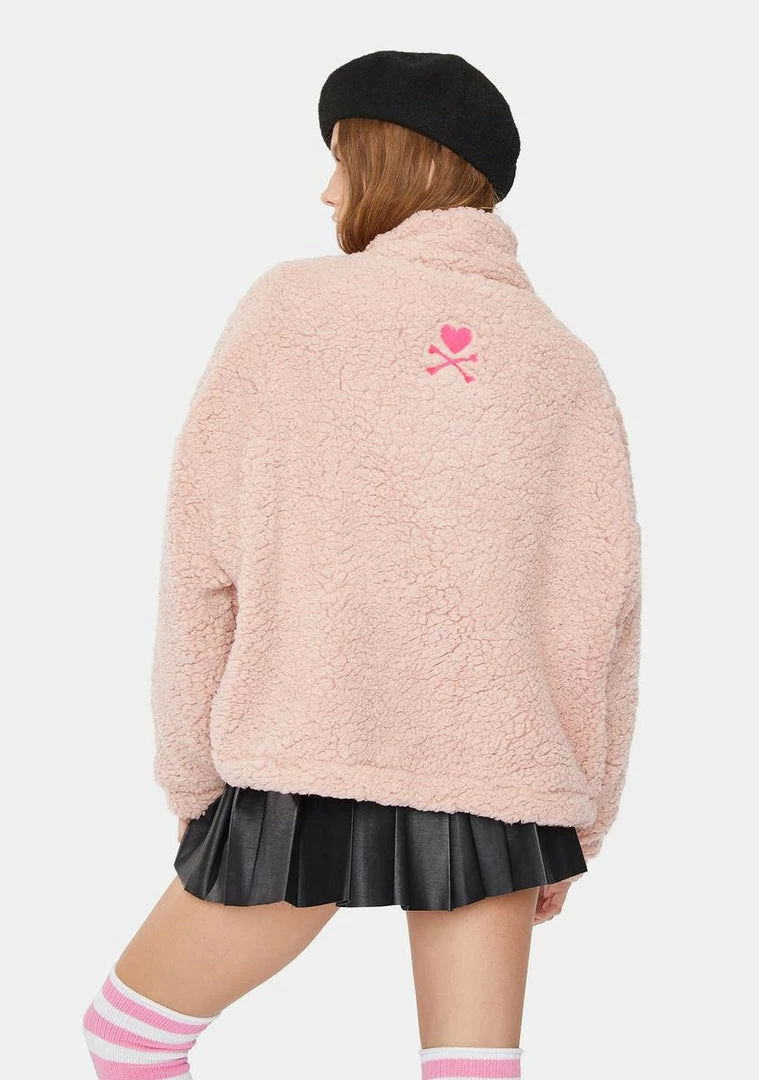 Tokidoki Donutella Sherpa Jacket Outerwear 6 Tokidoki Donutella Sherpa Jacket Outerwear