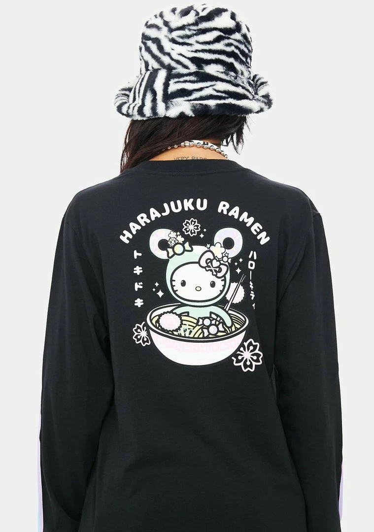 Tokidoki Harajuku Ramen Long Sleeve Tee 3 Tokidoki Harajuku Ramen Long Sleeve Tee