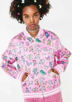 Tokidoki Kawaii Camo Reversible Jacket Outerwear
