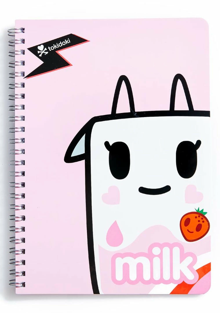Tokidoki Strawberry Milk Notebook 5 Tokidoki Strawberry Milk Notebook