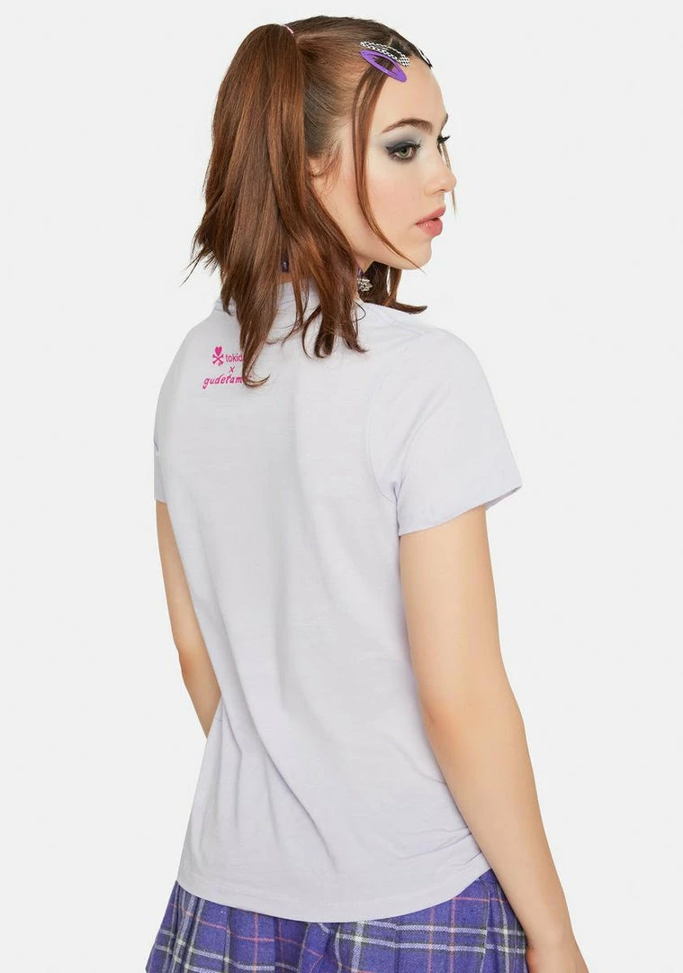 Tokidoki Tops Mega Kawaii Gudetama Graphic Tee 6 Tokidoki Tops Mega Kawaii Gudetama Graphic Tee