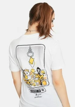 Tokidoki Gudetama Claw Machine Graphic Tee Tops