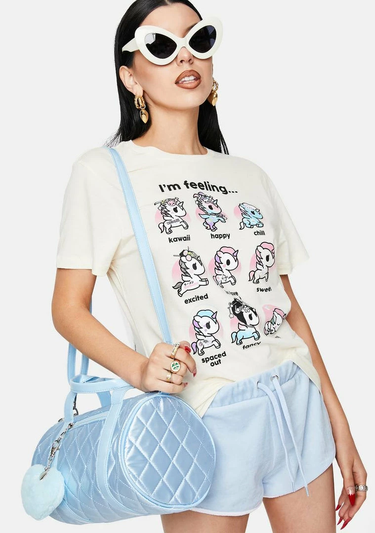 Tokidoki Tops Unicorno Moods Graphic Tee 4 Tokidoki Tops Unicorno Moods Graphic Tee