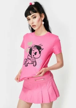 Tokidoki Tops Neon Sakura Graphic Tee