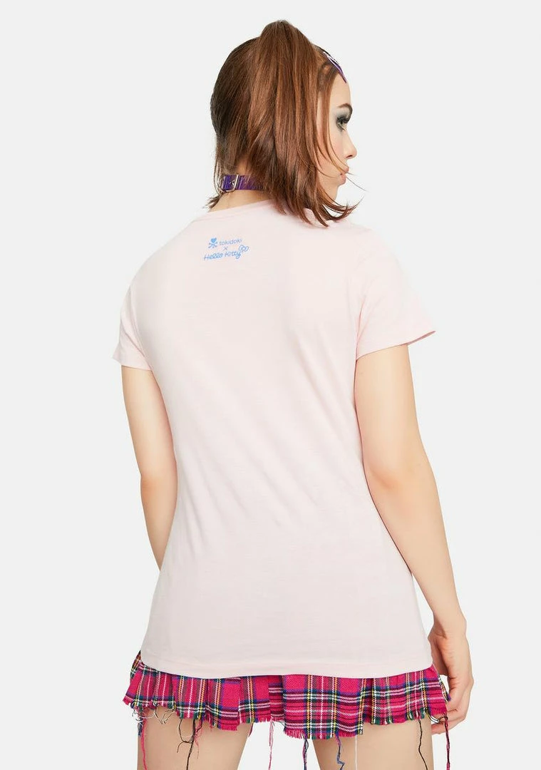 Tokidoki Tops Yoshino Kitty Graphic Tee 6 Tokidoki Tops Yoshino Kitty Graphic Tee