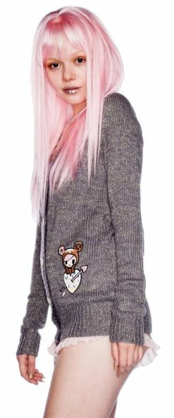 Tokidoki Donut Hearts Cardigan