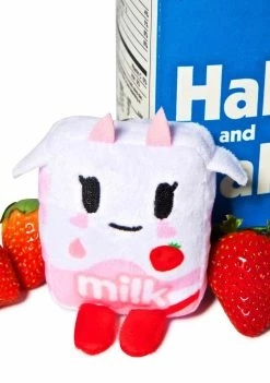 Tokidoki Strawberry Milk Moofia Plush Keychain Other Shit