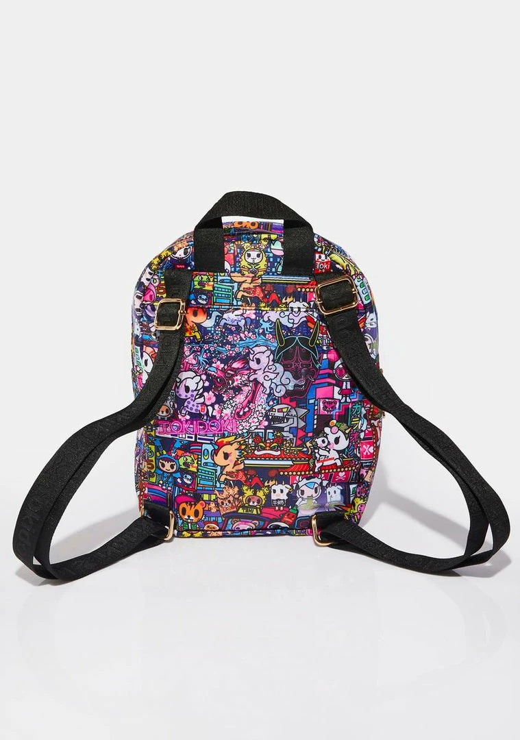 Tokidoki Midnight Metropolis Mini Backpack Bags & Wallets 7 Tokidoki Midnight Metropolis Mini Backpack Bags & Wallets