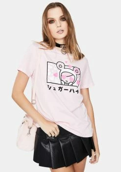 Tokidoki Sugar Love Short Sleeve Graphic Tee Tops