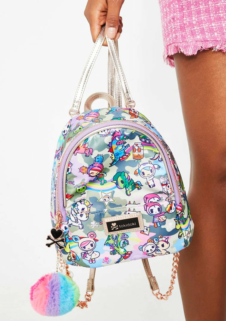 Tokidoki Bags & Wallets Camo Kawaii Small Backpack 3 Tokidoki Bags & Wallets Camo Kawaii Small Backpack