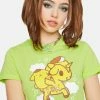 Tokidoki Tops Pompom Unicorno Graphic Tee 1 Tokidoki Tops Pompom Unicorno Graphic Tee