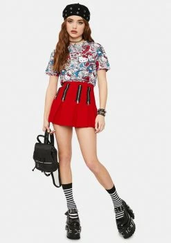Tokidoki Tops Dragon Kitty Graphic Tee 8 Tokidoki Tops Dragon Kitty Graphic Tee