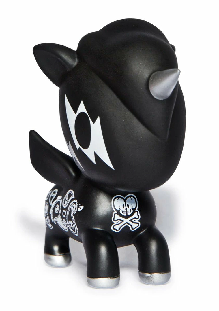 Tokidoki Other Shit Unicorno 10 Year Vinyl Toy In Black 5 Tokidoki Other Shit Unicorno 10 Year Vinyl Toy In Black
