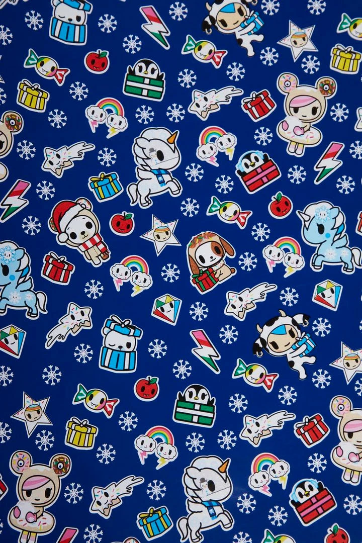 Tokidoki Let It Snow Wrapping Paper 3 Tokidoki Let It Snow Wrapping Paper