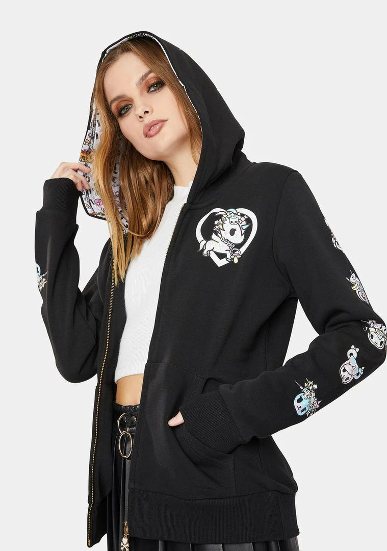 Tokidoki Kawaii All Stars Zip Up Hoodie 3 Tokidoki Kawaii All Stars Zip Up Hoodie