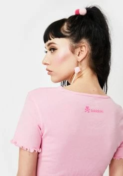 Tokidoki Dragon Fruit Crop Graphic Tee 9 Tokidoki Dragon Fruit Crop Graphic Tee