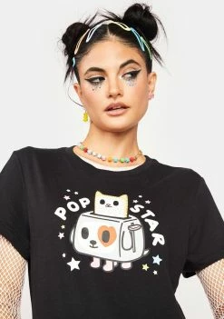 Tokidoki Tops Pop Star Toast Graphic Tee