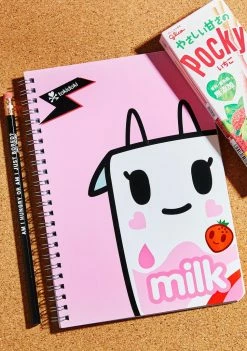 Tokidoki Strawberry Milk Notebook