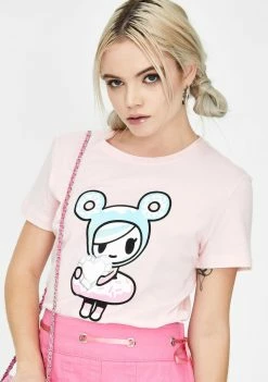 Tokidoki Diamond Heart Graphic Tee Tops
