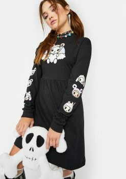 Tokidoki Super Bear Long Sleeve Dress Dresses