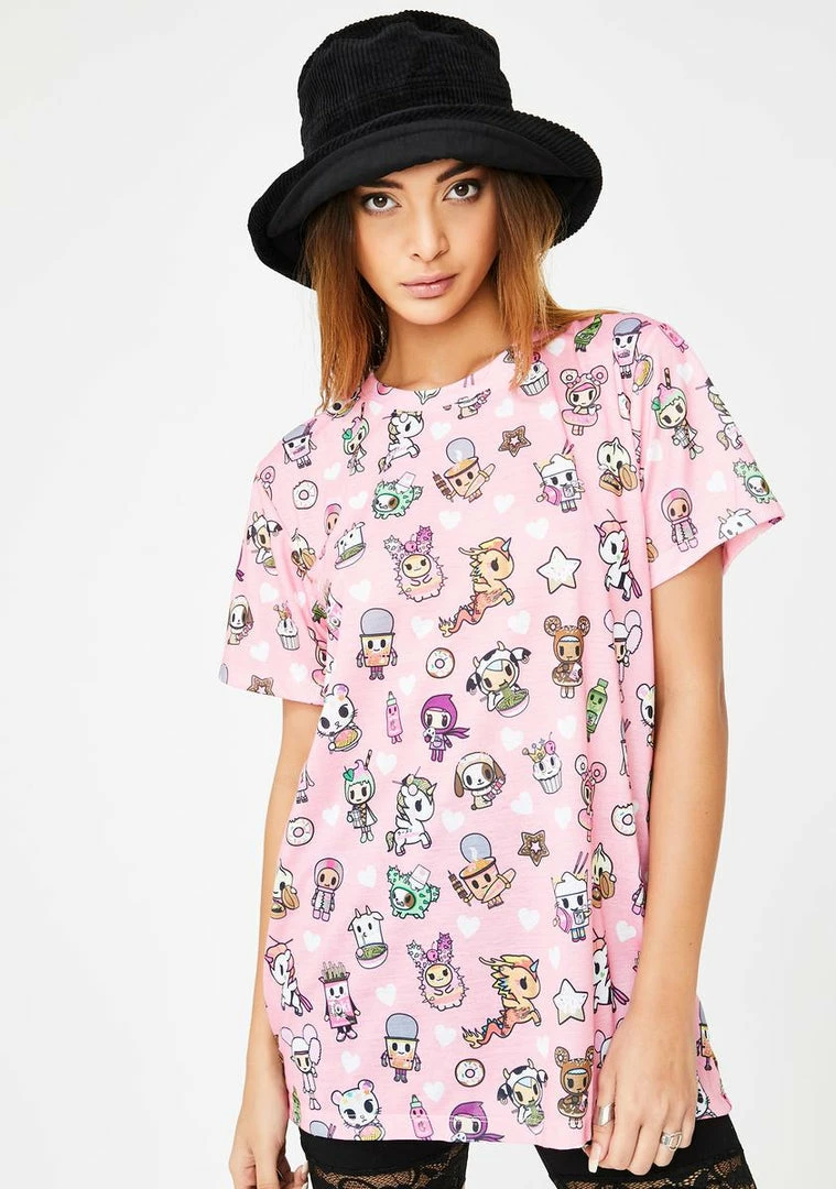 Tokidoki Tops Ramen Craving Graphic Tee 4 Tokidoki Tops Ramen Craving Graphic Tee
