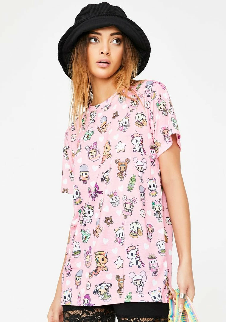Tokidoki Tops Ramen Craving Graphic Tee 3 Tokidoki Tops Ramen Craving Graphic Tee